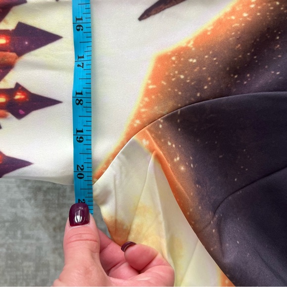 SSLR Men's Fun Printed Crew Neck Long Sleeve Halloween Sweatshirt Size Small - Picture 5 of 6